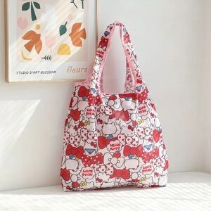 Collapsing  Hello Kitty Packable Ultra Lightweight Shopping Bag
